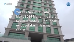 YSK yerel seçimlerde kullanılacak oy pusulalarını tanıttı