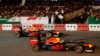 Nhóm Red Bull trình diễn trong lễ khởi động đường đua giải Công thức 1 Vietnam Grand Prix tại Hà Nội hôm 20/4/2019. Giải đua mà Việt Nam kỳ vọng bị hoãn vì dịch COVID-19 bùng phát và thành phố Hà Nội hy vọng sẽ được tổ chức vào tháng 11 này.