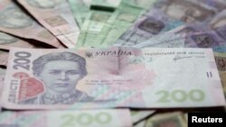 Đồng hryvnia của Ukraine.