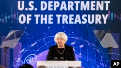 Bộ trưởng Tài chính Mỹ Janet Yellen.