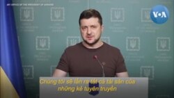 Tổng thống Ukraine cảnh cáo lãnh đạo Nga 