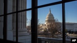 Điện Capitol, trụ sở Quốc hội Mỹ tại thủ đô Washington DC. 