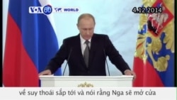 Tổng thống Putin: Nga sẽ mở cửa cho đầu tư nước ngoài (VOA60)