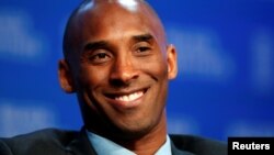 Cựu ngôi sao NBA Kobe Bryant, CEO của công ty Kobe Inc., tại Hội nghị Toàn cầu của Viện Milken ở Beverly Hills, Cali, ngày 3/5/2016. REUTERS/Lucy Nicholson 