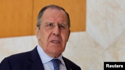 Ngoại trưởng Nga Sergei Lavrov. 