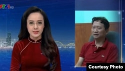 Trịnh Xuân Thanh trên VTV.