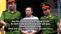 Âm thanh 12 phút giằng co trước khi GS Hoàng bị bắt