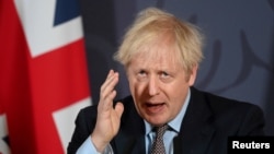 Thủ tướng Anh Boris Johnson.