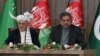 PM Shahid Khaqan Abbasi Met Afghan President Ashraf Ghani in Turkmenistan