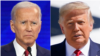 Cựu phó Tổng thống Joe Biden và Tổng thống Donald Trump.