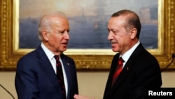 ABD'nin yeni seçilen Başkanı Joe Biden ve Cumhurbaşkanı Recep Tayyip Erdoğan