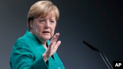 Thủ tướng Đức Angela Merkel. 