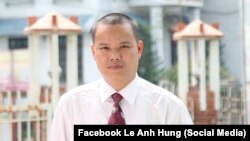 Blogger Lê Anh Hùng, cựu cộng tác viên của VOA Tiếng Việt.