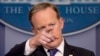 Phát ngôn viên Tòa Bạch Ốc Sean Spicer.