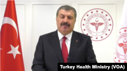 Turkey Health Minister Fahrettin Koca