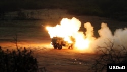 Tên lửa HIMARS của Hoa Kỳ.