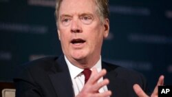 Đại diện Thương mại Hoa Kỳ Robert Lighthizer.