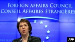 Trưởng ban chính sách đối ngoại của EU Catherine Ashton nói tổ chức An Ninh và Hợp Tác châu Âu đã nêu lên những điều bất thường trong cuộc bầu cử quốc hội Nga