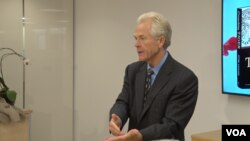 Ông Peter Navarro, một kinh tế gia có lập trường cứng rắn với Trung Quốc