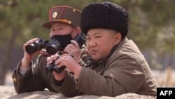 Lãnh tụ Triều Tiên Kim Jong Un.