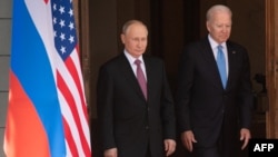 Ông Biden và ông Putin gặp thượng đỉnh ở Geneva hồi tháng 6 năm 2021