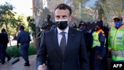 Tổng thống Pháp Emmanuel Macron hôm 29/5/2021. 