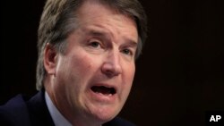 Ông Brett Kavanaugh tại phiên điều trần hôm 5/9.